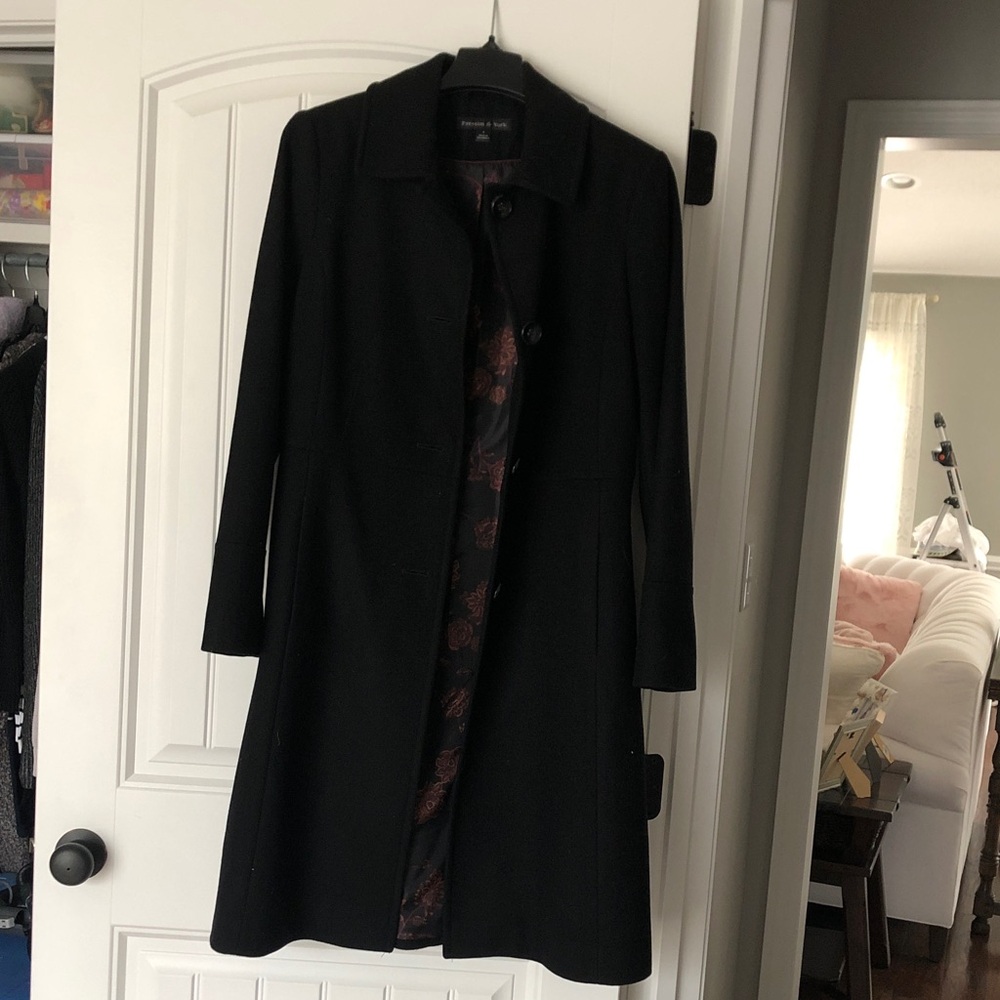 Preston & York Black Trench Coat